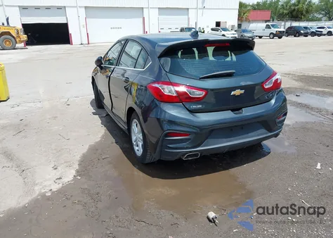 2017 Chevrolet Cruze Lt Auto из США, поврежденный, VIN 3G1BE6SM9HS532406